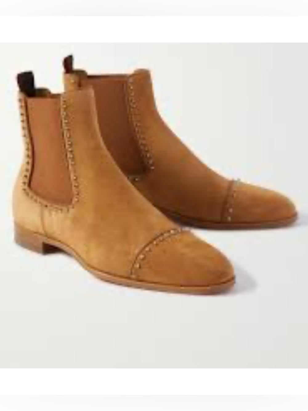 Christian Louboutin
Chelsea CLOO flat suede studded boot size 41.5/8.5 US